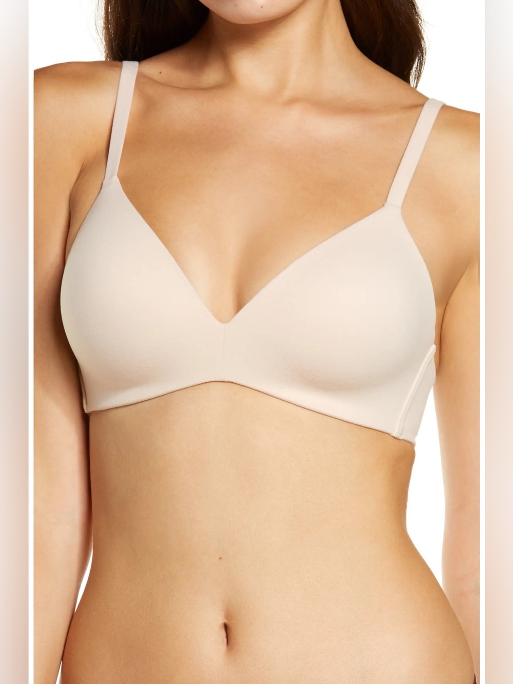 Wacoal How Perfect Wire Free T-Shirt Bra Rose Dust 34DDD 852189 NWT